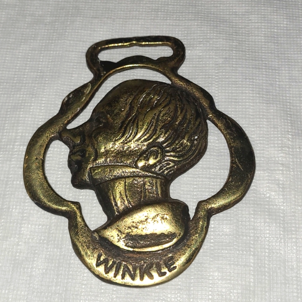 Winkle Horse Brass Vintage